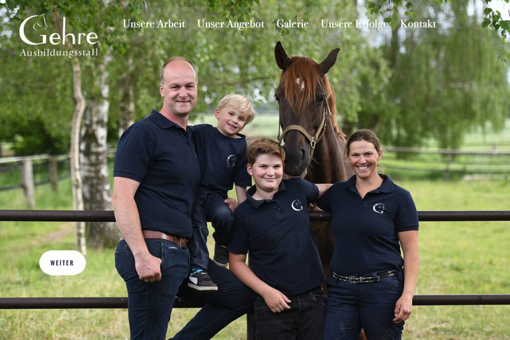 Index Ausbildungsstall Gehre